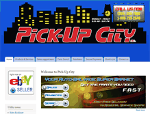 Tablet Screenshot of pickupcity.com